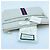 Gucci Clutch Ophidia Stripe White Bianco - vista 5