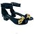 Sandali Louis Vuitton Nero Metallizzato - vista 5