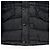 Jaqueta acolchoada Moncler Riviere com capuz Preto - vista 8