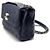 Chanel Borsa a mano con manico superiore e tracolla a catena in pelle di vitello Nero - view 2