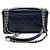 Chanel Borsa a mano con manico superiore e tracolla a catena in pelle di vitello Nero - view 3