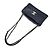 Chanel Borsa a mano con manico superiore e tracolla a catena in pelle di vitello Nero - view 4