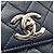Chanel Borsa a mano con manico superiore e tracolla a catena in pelle di vitello Nero - view 8