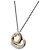 Tiffany & Co Collana a Cuore Aperto in Argento Sterling e Oro Rosa