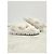 Prada Sandali con listino in shearling e logo a triangolo bianco - vista 4