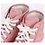 Gucci Sneakers alte in tela rosa - vista 2