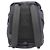 Prada Zaino unisex Tesuto Fabric One Pocket Silver Logo Flap Blu - vista 3
