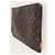 Louis Vuitton Clutch Etui Voyage in Tela Monogram Marrone - vista 2