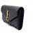 Saint Laurent Monogram Cassandra Matelassé Long Wallet Schwarz - Ansicht 2
