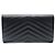 Saint Laurent Monogram Cassandra Matelassé Long Wallet Schwarz - Ansicht 3