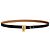 Hermès Cinturón Lucky Reversible de Cuero para Mujer Noir Gold Dorado - vista 2