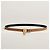 Hermès Cinturón Lucky Reversible de Cuero para Mujer Noir Gold Dorado - vista 3