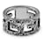 Gucci Cube Square Silver Ring Silvery  - view 2