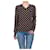 Comme Des Garcons Strickware für Damen mit schwarzem Punkt-Patch - Ansicht 4