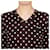 Comme Des Garcons Strickware für Damen mit schwarzem Punkt-Patch - Ansicht 5