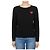 Comme Des Garcons Red Emblem Strick AZ für Damen Blau - Ansicht 2