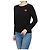 Comme Des Garcons Red Emblem Strick AZ für Damen Blau - Ansicht 4