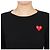 Comme Des Garcons Red Emblem Strick AZ für Damen Blau - Ansicht 5
