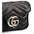 Gucci Mini borsa a tracolla GG Marmont Nero - vista 5