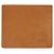 Brunello Cucinelli Nubuck Leather Cognac Bi-Fold Wallet Brown