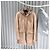 Brunello Cucinelli Brauner Shearling-Mantel aus Lammfell - Ansicht 2