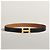 Market Hermès Cintura reversibile Nero/Finitura Oro opaco - vista 9
