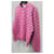 Balenciaga Oversized Wollpullover mit Mini-Logo (Oversized) Pink  - Ansicht 3