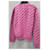 Balenciaga Oversized Wollpullover mit Mini-Logo (Oversized) Pink  - Ansicht 5