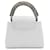 Louis Vuitton Capucines Mini en Python Blanco  - vista 4
