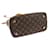 Louis Vuitton Borsa Tote Monogram Canvas Rocket PM Marrone - vista 5