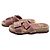 Chanel Espadrille in velluto con chiusura a velcro Rosso - vista 3
