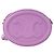 16 Céline Borsa a tracolla Curve Triope Oval Pulse in pelle liscia viola Porpora