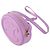16 Céline Borsa a tracolla Curve Triope Oval Pulse in pelle liscia viola Porpora - vista 2