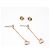 Elsa Peretti Tiffany & Co Orecchini Open Heart in diamanti Pink Rose Gold By The Yard Rosa - vista 5