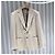 Loro Piana Cupro Ivory New Blazer White - view 3
