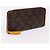 Louis Vuitton Langer Geldbeutel Clemence Monogram Gelb - Ansicht 3