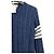 Thom Browne Diagonale Twist-Strick blau - Ansicht 3