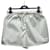 Prada Short de gabardina Re-Nylon Plata