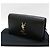 Saint Laurent Clutch Black Caviar Gold Monogram Nero - vista 2
