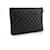 Chanel Caviar Silver Boy Clutch New Medium Schwarz - Ansicht 3