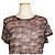 Isabel Marant Bedrucktes Leinen-T-Shirt Étoile Rot - Ansicht 6