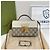 Gucci Borsa a Spalla Supreme Padlock Bianco - vista 2