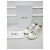 Dior Work and Garden bestickte Sneaker Silber - Ansicht 7