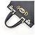 Gucci Borsa Jumi Top Handle Small Nero - vista 5