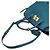 Louis Vuitton Borsa Mila MM Blu - vista 5