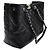 Chanel Borsa a Spalla Caviar Timeless Chain Nero - vista 3