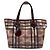 Burberry Borsa Shopper Nova Check Heart Rosso