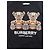 Burberry Schwarzes Set aus Baumwoll-Oberteil und Mütze mit Baby Thomas Bear Motiv - Ansicht 3