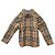 Burberry Camicia in cotone elasticizzato con motivo check vintage per neonato Marrone