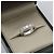 Bulgari Bvlgari BB Diamond Essential Ring aus Weißgold Größe - Ansicht 3